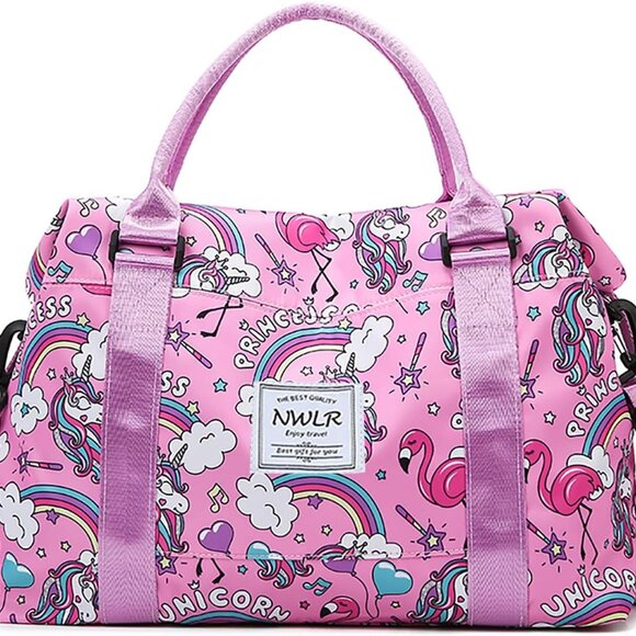 Travel Duffle Bag Weekender Overnight Bag Gym Tote with Dry and Wet Separated Po - Picture 1 of 7